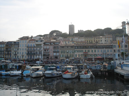 Cannes Castle and Old Port