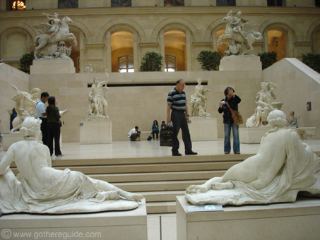 Louvre inside Paris
