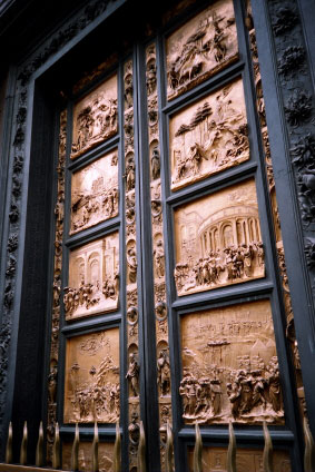 Baptistry Doors Duomo Florence