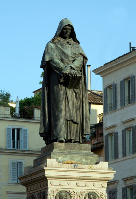 Campo d Fiori Giordano Bruno Rome