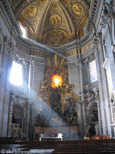 St Peters Basilica inside