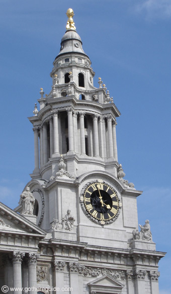 St. Pauls Cathedral Clock Tower London